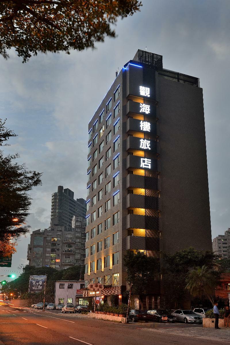 觀海樓海景大飯店 Hotel Cloud Riverside Tamsui Exterior foto